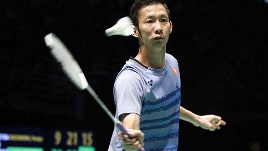 Minh wins first round of international badminton event