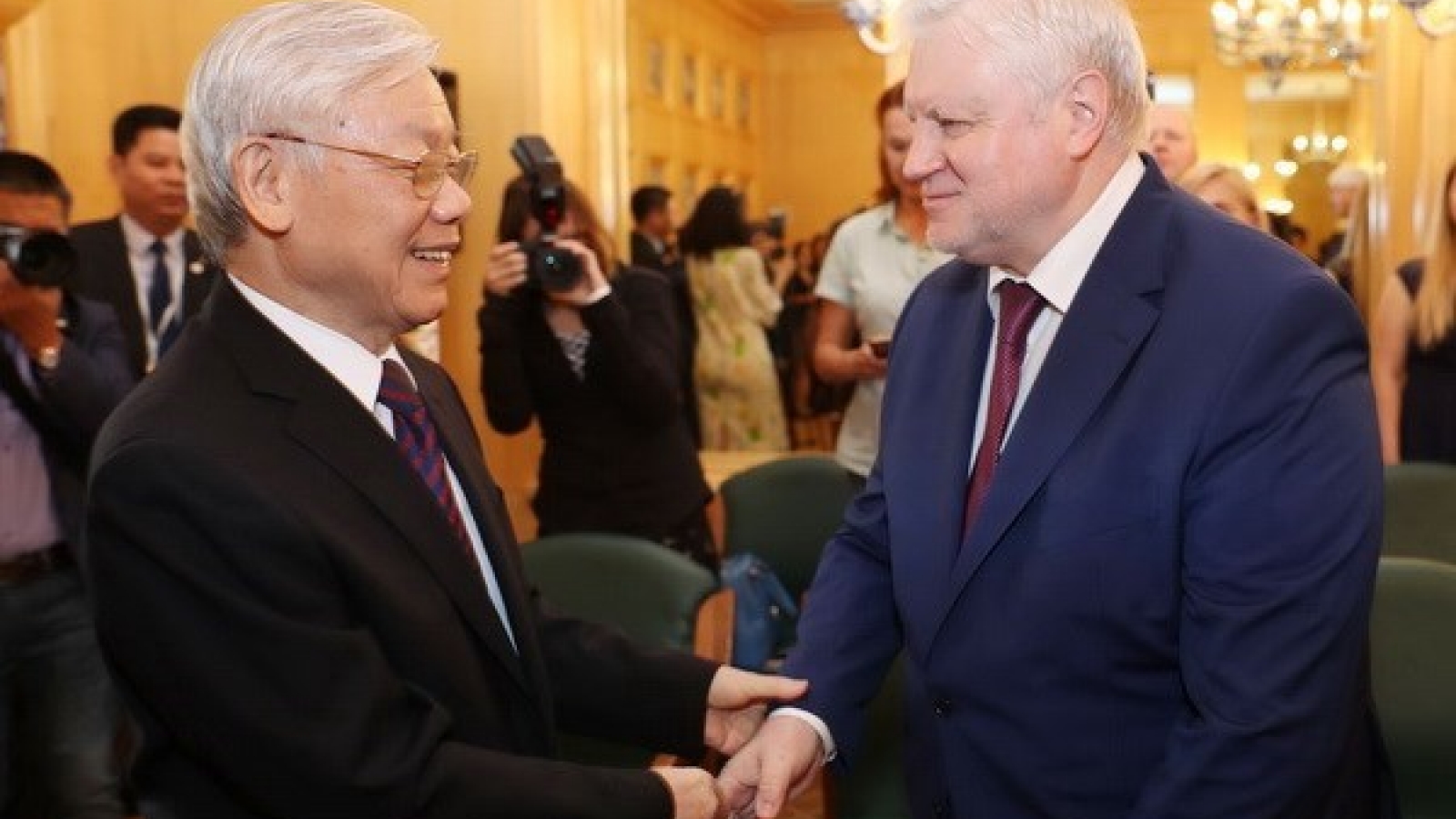 Party leader meets with Chairman of A Just Russia party