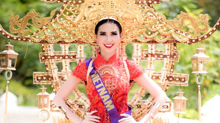 World Miss Tourism Ambassador contestants shine in national costumes
