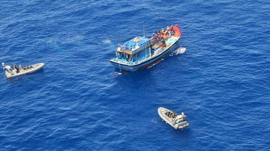 Vietnamese fishing boat seized in Australia