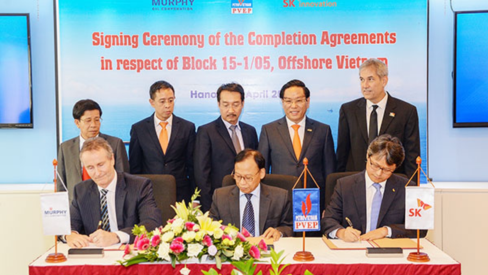 PVEP, SK Innovation and Murphy complete agreements for block 15-1/05