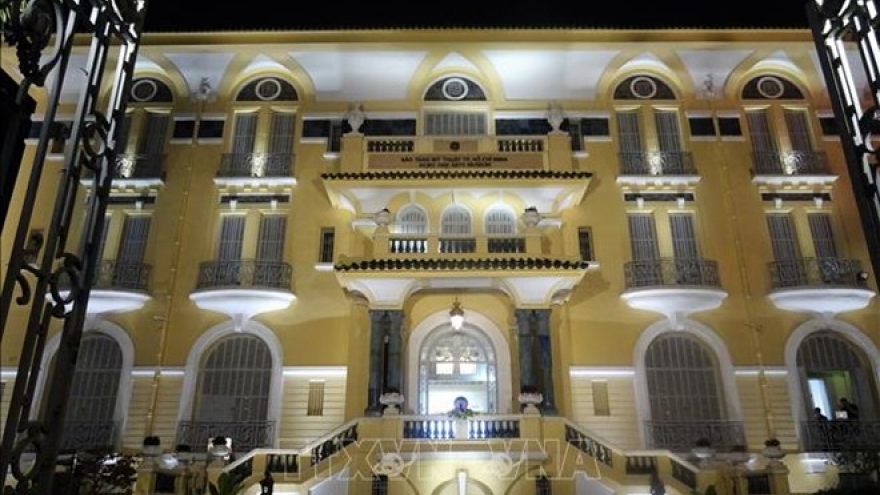 French city illuminates HCM City Museum of Fine Arts