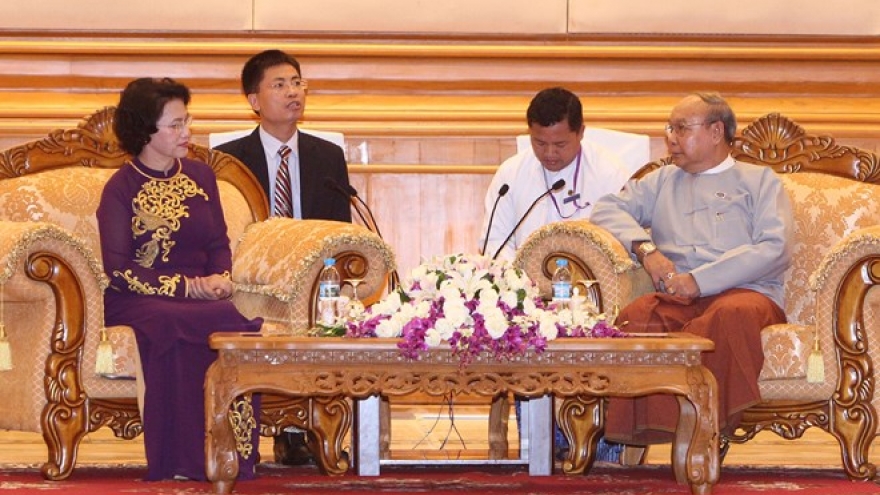 Vietnam’s parliament resolved to bolster ties with Myanmar