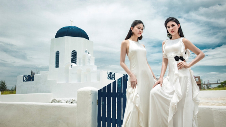 Latest Greek inspired fashion designs of Khanh Shyna