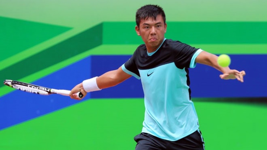 Nam enters quarters-final of Vietnam F1 tennis event