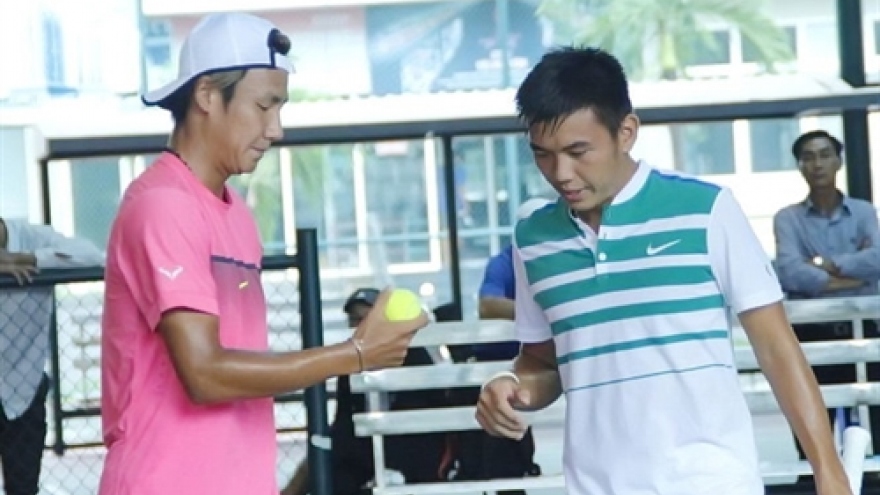 Nam win first doubles match in tennis tourney