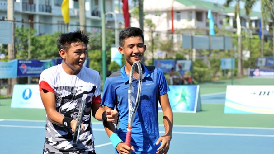 Nam and Phuong enter semi-finals of VN F2 Futures