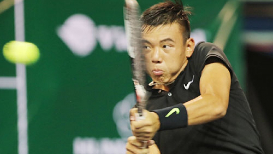 Hoang Nam in India for Futures tennis events