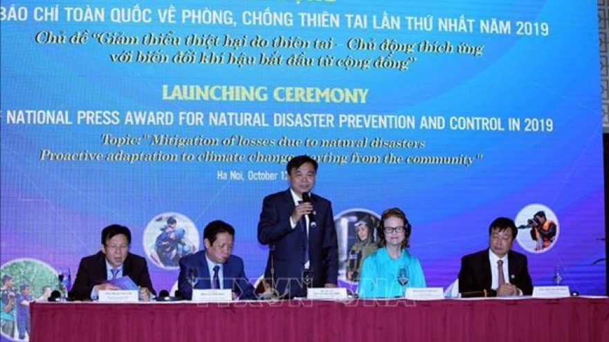 First national press award for disaster prevention launched