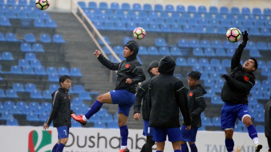 National football team in Tajikistan for two-day training 