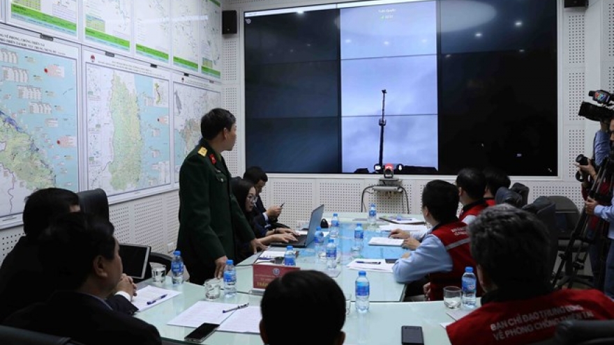 Joint operation of natural disaster early warning system tested
