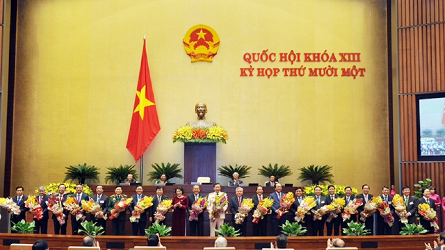 In photos: PM Nguyen Xuan Phuc and new cabinet members
