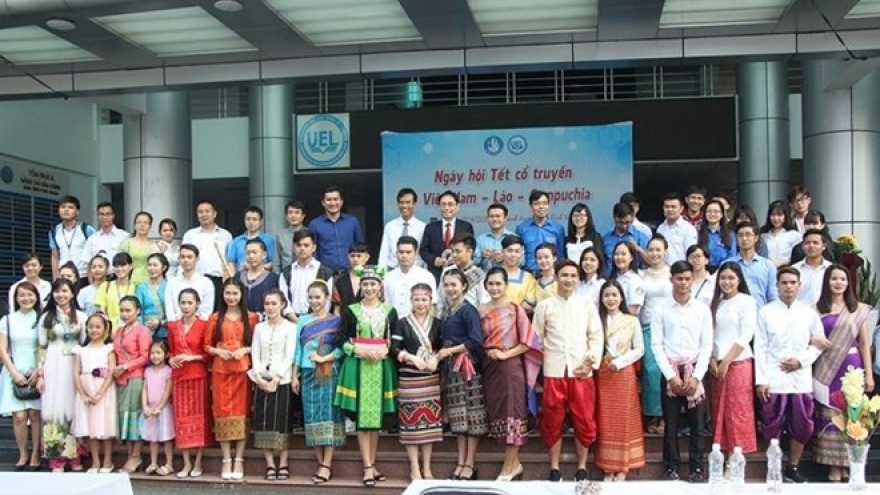 Traditional new year festivals of Laos, Cambodia marked in HCM City