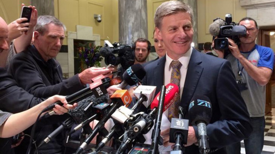 Finance Minister English named as New Zealand prime minister