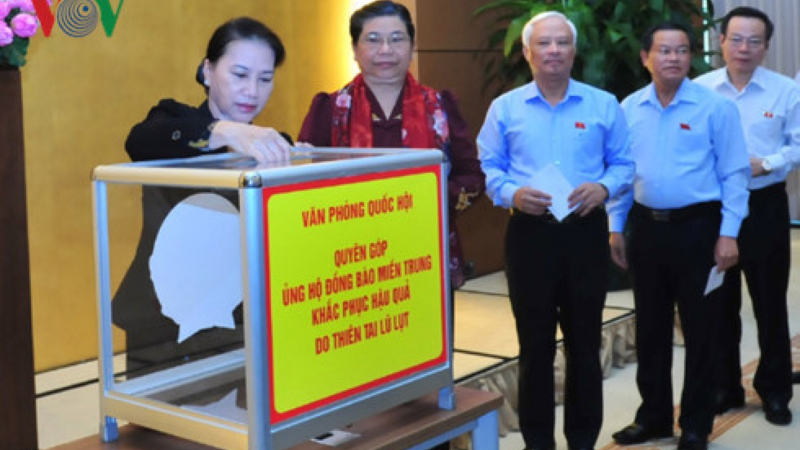 Donations to Doksuri storm victims