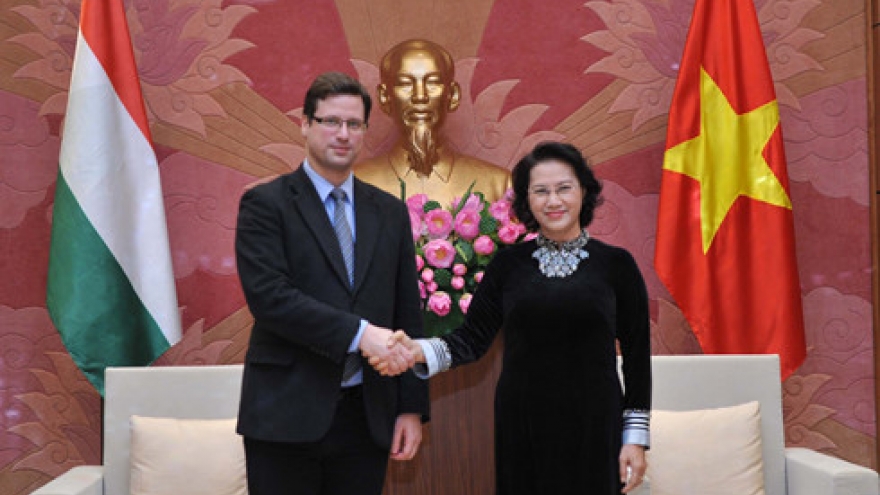 NA leader hosts Hungarian legislative official