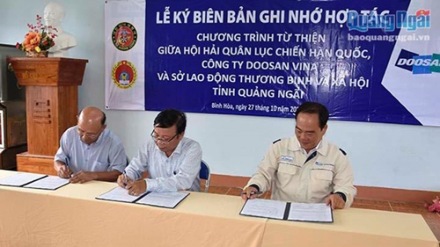 RoK supports schools improvement in Quang Ngai
