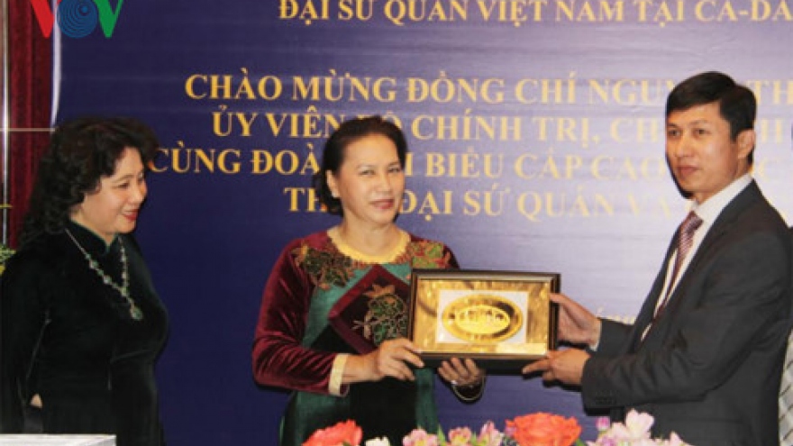 NA Chairwoman visits Vietnamese Embassy in Kazakhstan
