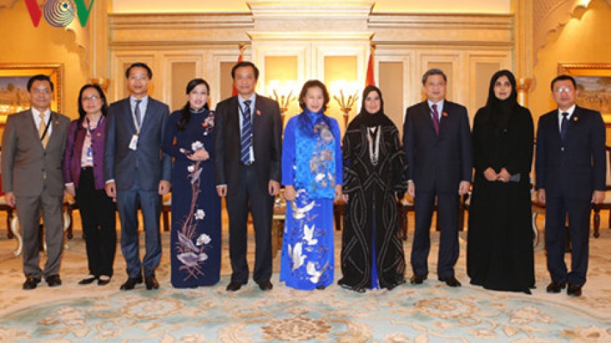 Vietnam treasures relations with UAE: NA Chairwoman