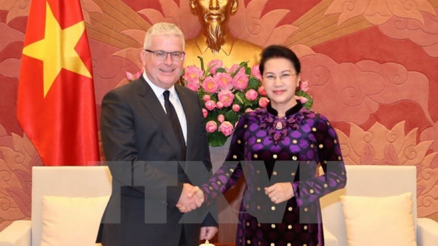 NA leader receives Australian, New Zealand ambassadors