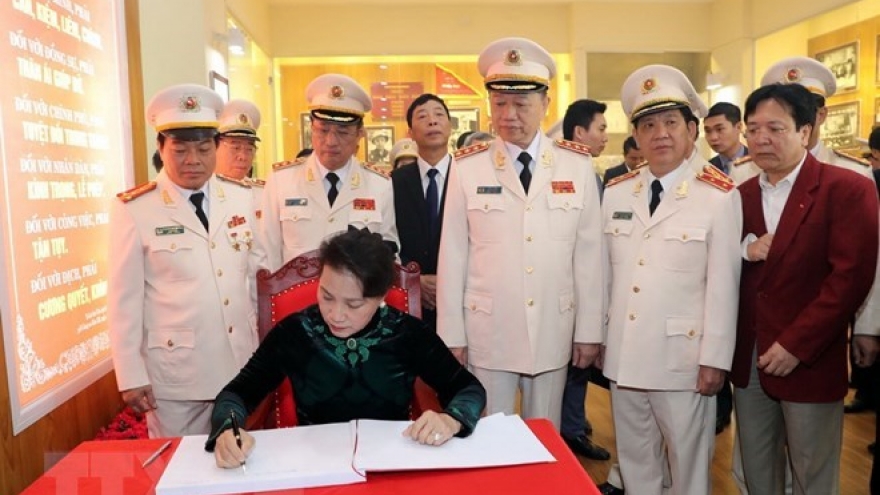 Public security force urged to uphold President Ho’s teachings