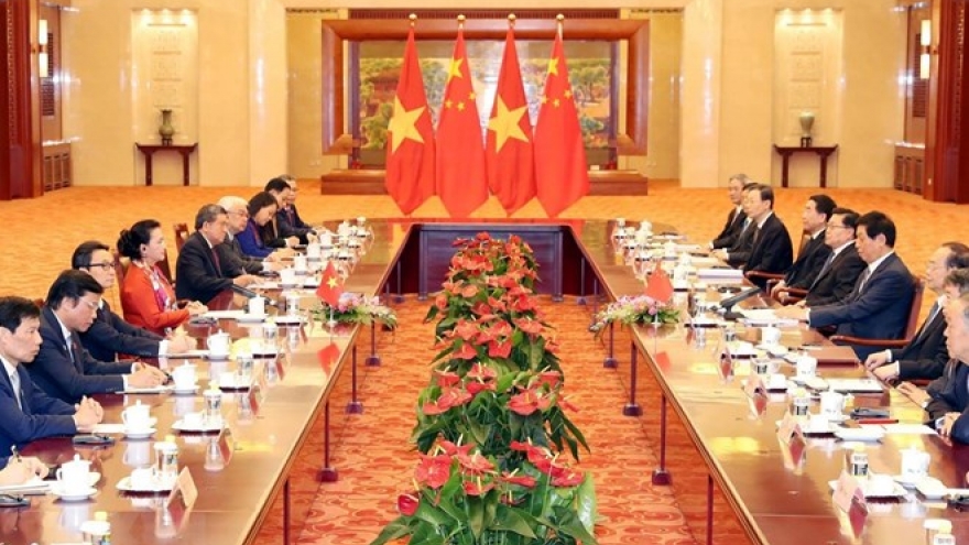 Vietnamese NA leader wraps up official visit to China