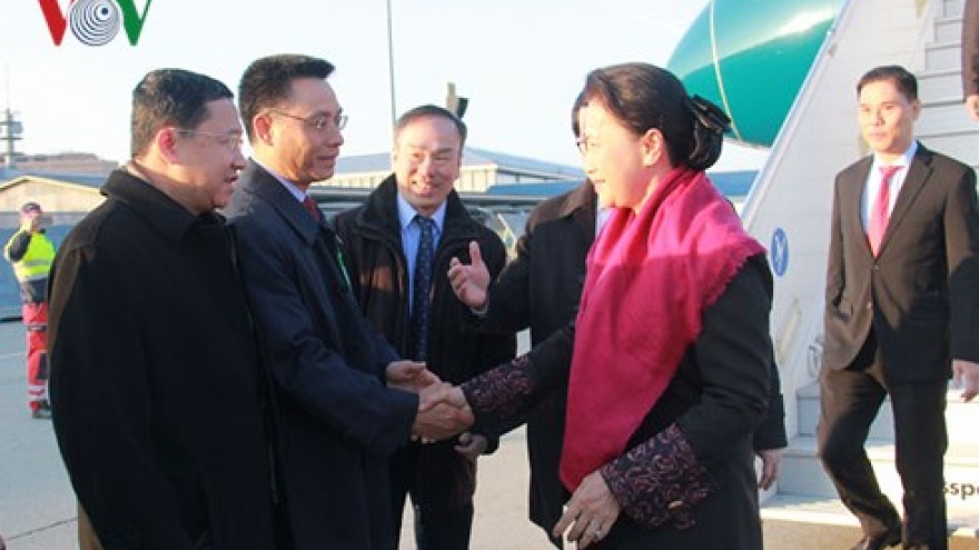 NA Chairwoman arrives in Geneva for attendance at IPU-138