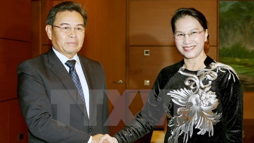 NA Chairwoman hosts Lao senior official