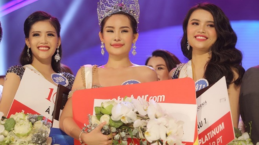 Le Au Ngan Anh crowned Miss Ocean Vietnam 2017