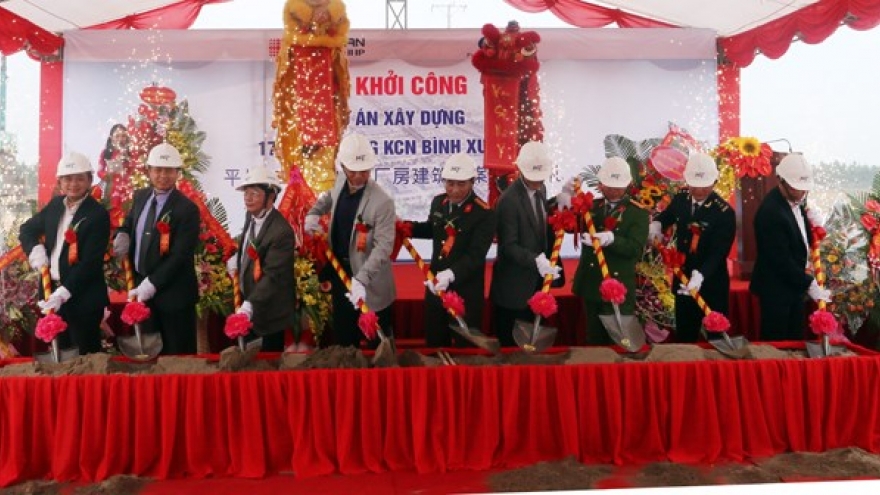 Taiwanese firm builds workshops in Vinh Phuc