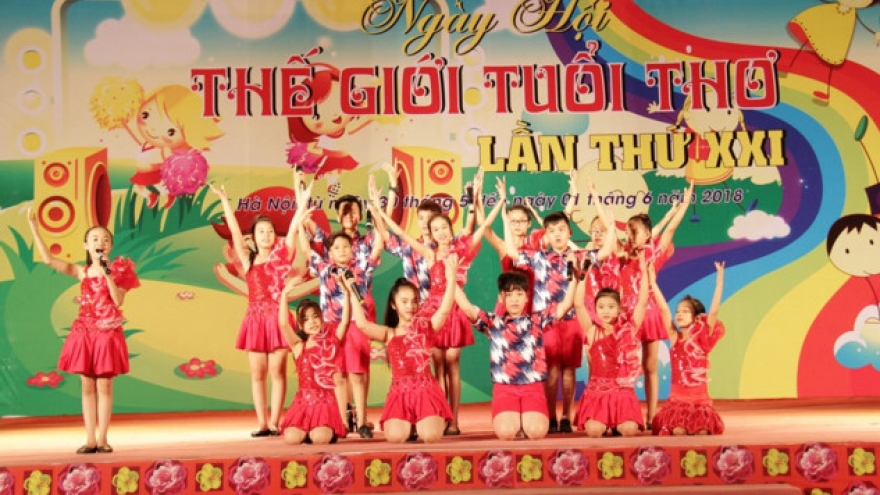 2018 Kid Festival opens in Hanoi