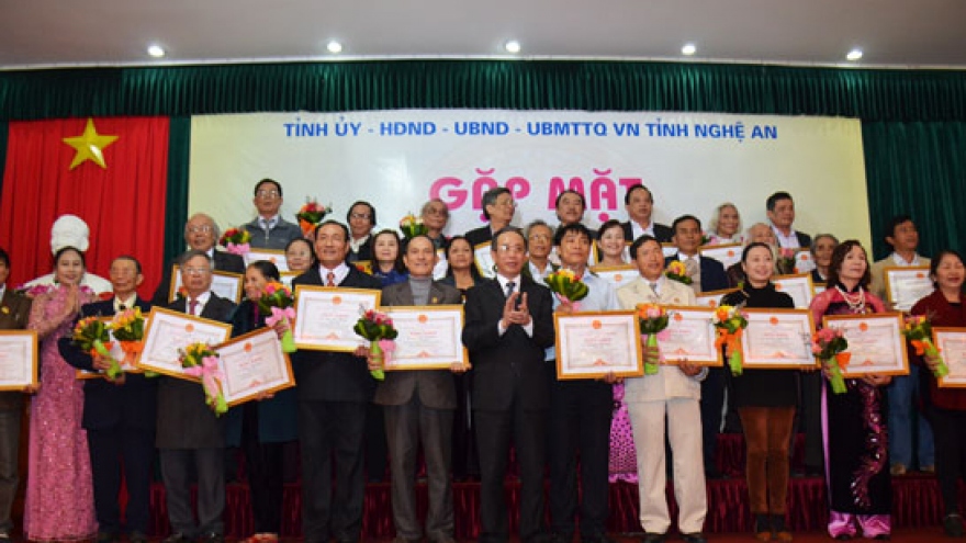 Ceremony honors Vi Giam folk singing 