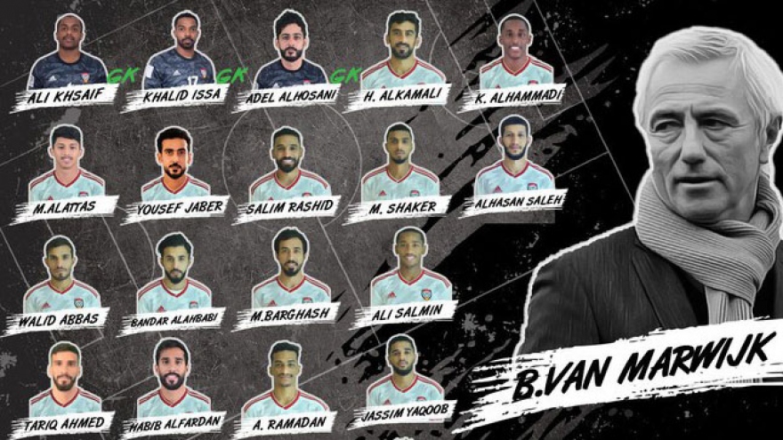 
        UAE coach names 24-man squad ahead of Vietnam clash
                              