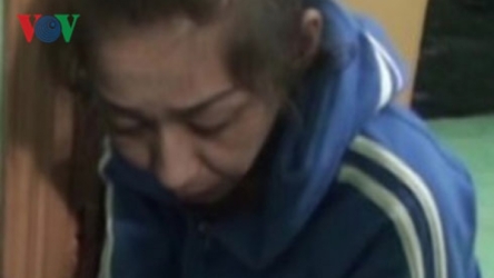 Female drug trafficker arrested in Tien Giang