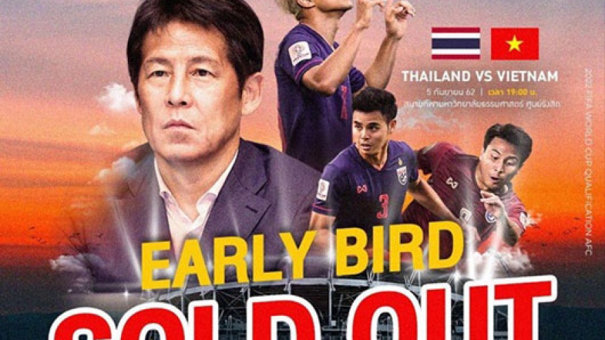 Vietnam, Thailand fixture sees 5,000 tickets already sold