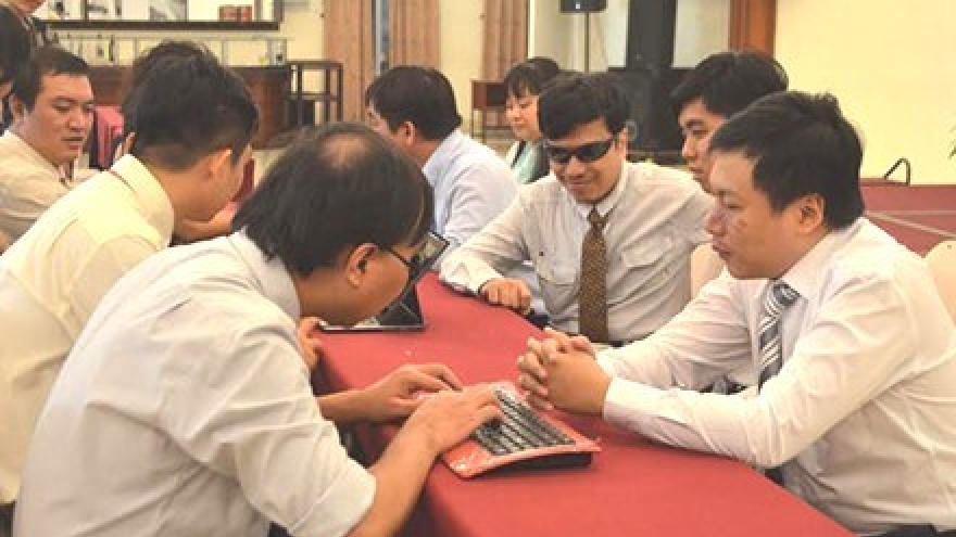 Computing education programme to support the blind
