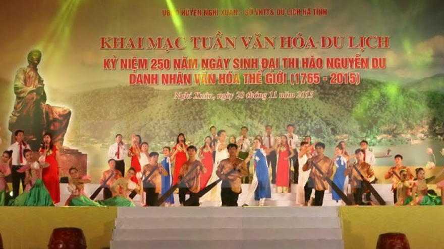 Culture, tourism week honours poet Nguyen Du