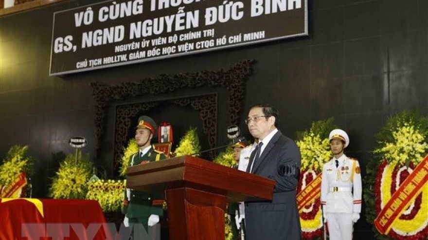 Former Politburo member Nguyen Duc Binh memorized at birthplace