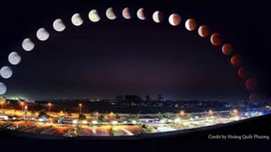 Total lunar eclipse to occur in Vietnam