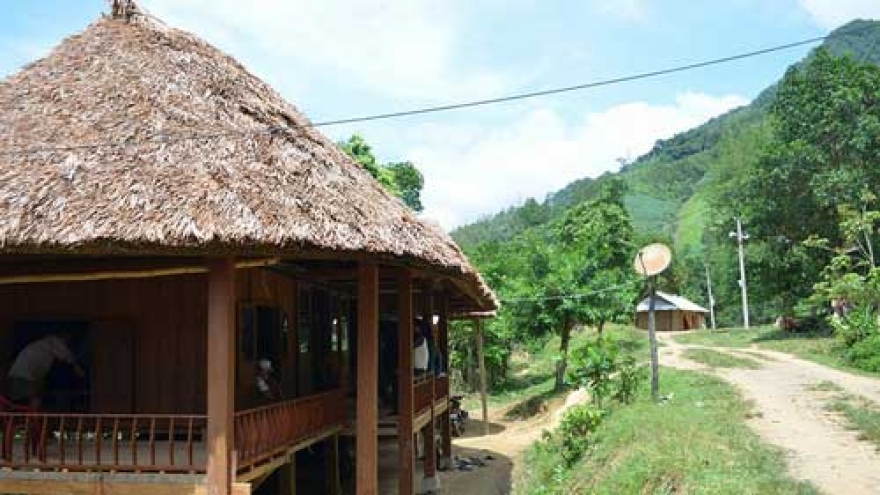 The Van Kieu preserve their stilt house