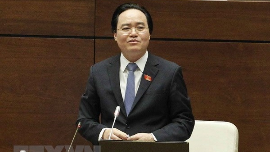 Cabinet members field questions on education, training
