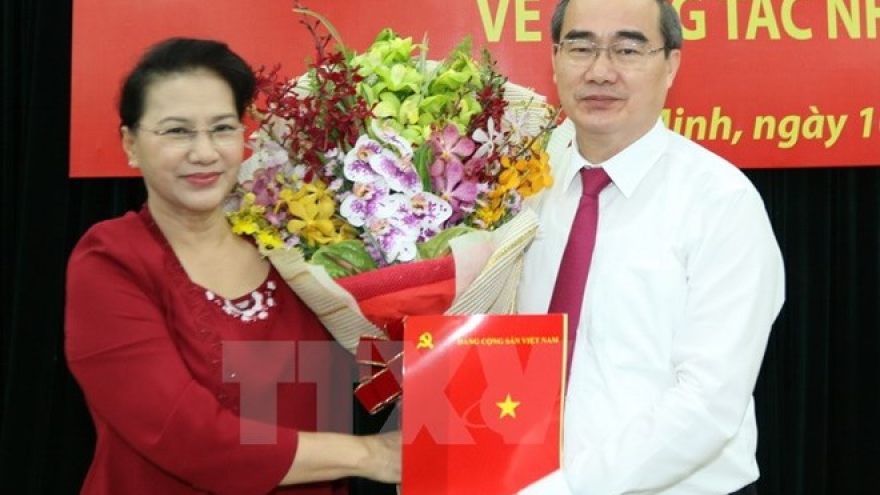 Nguyen Thien Nhan appointed Secretary of HCM City Party Committee