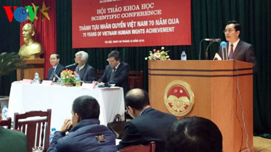 Vietnam’s 70-year human rights achievements highlighted