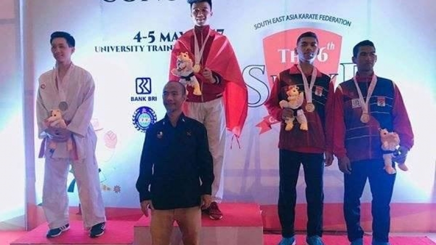 Vietnamese karatekas win 22 golds at regional championship