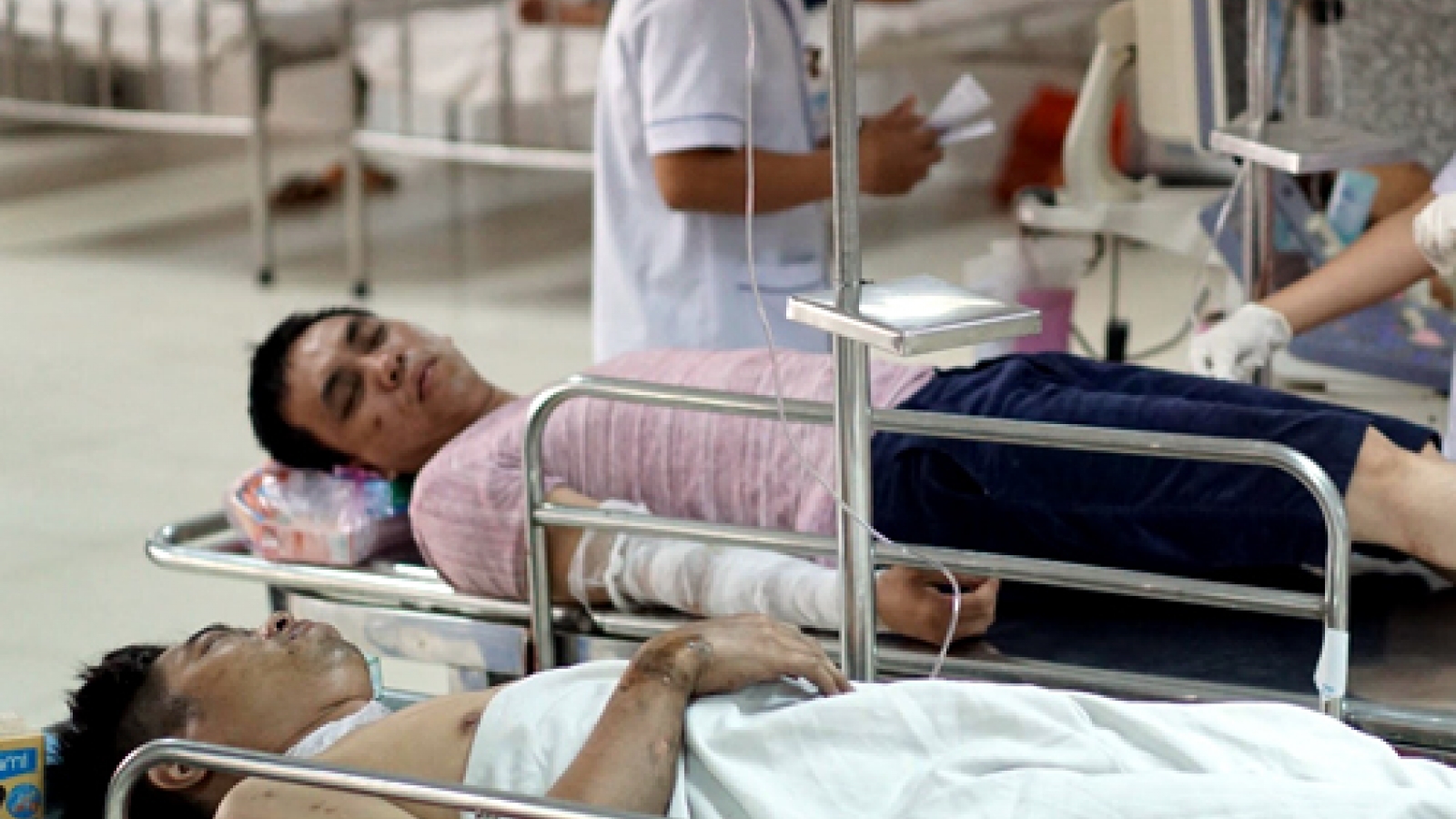 Large explosion injures eight at southern Vietnam steel plant