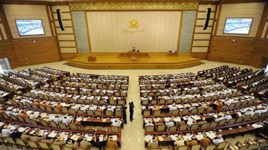 Myanmar legislature supports bid to join nuclear conventions