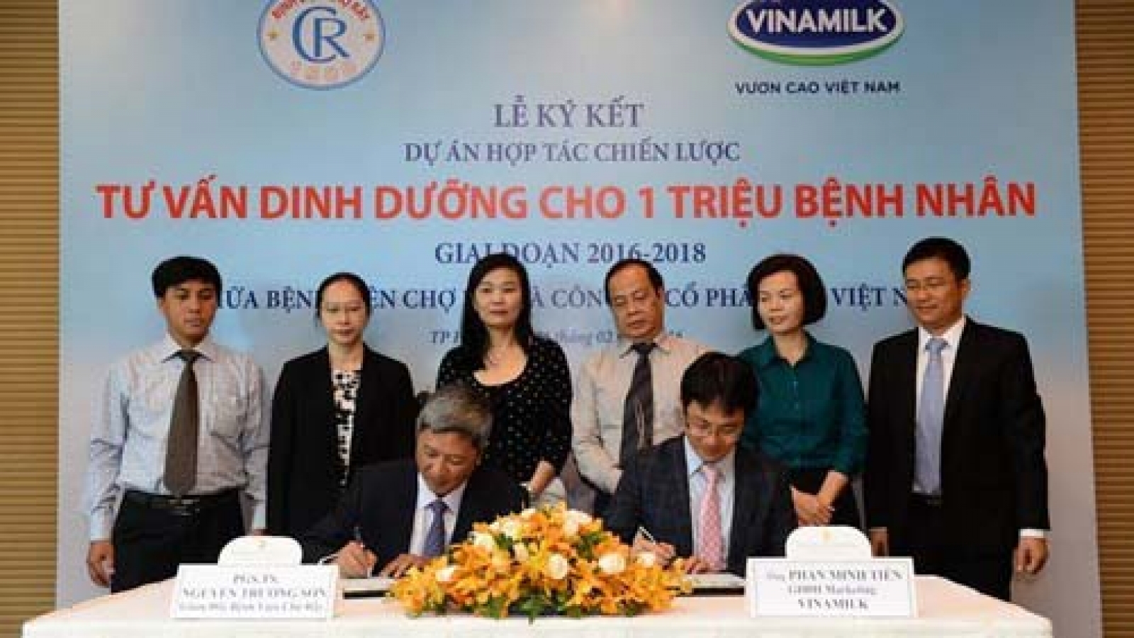 Hospital, dairy maker join hands in nutrition programme