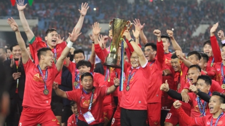 Coach Park Hang-seo dedicates AFF Cup win to Vietnamese fans