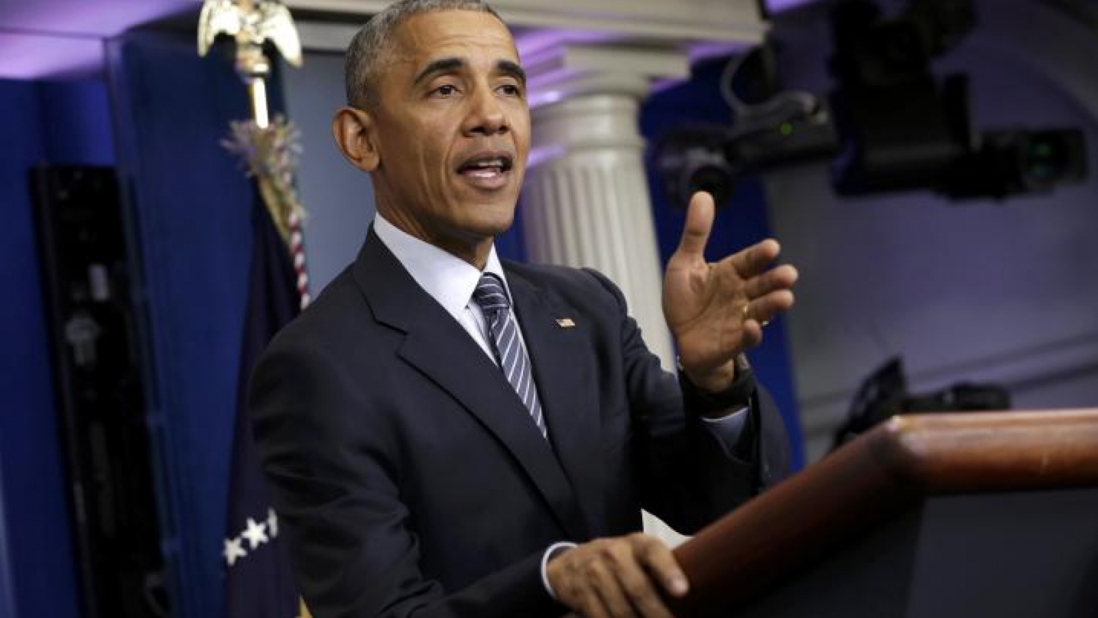 Trump will get wake-up call when he takes office, Obama says