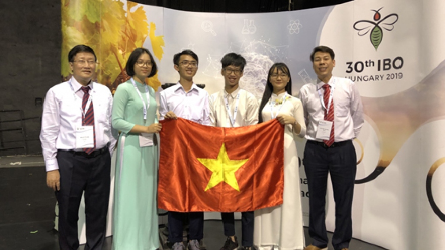 Students bring home medal haul from International Biology Olympiad